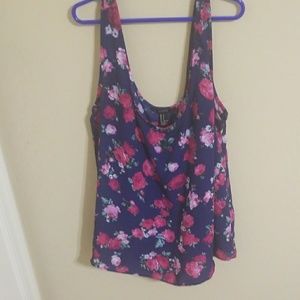 Floral tank top